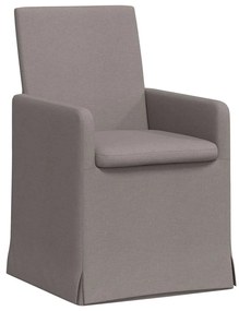 Étkező Székek 2 pcs Tópszínű 57 x 67 x 95 cm szövet