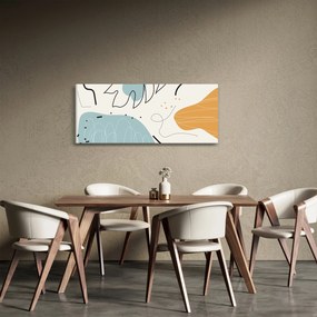 Kép - Levél illusztráció (120x50 cm)