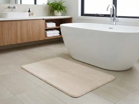 Fürdőszobaszőnyeg TRIVORA 60x100 cm krémová