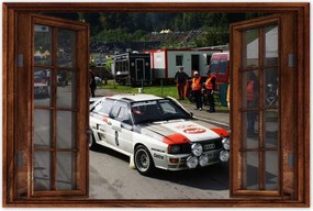 Poszterek 90x60 Audi Quattro a rally-n