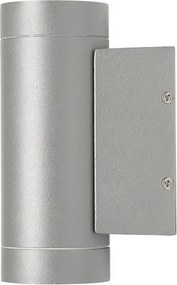 RENDL MIZZI II ezüstszürke 230V LED GU10 2x8W IP54