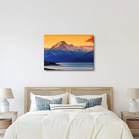 Kép - Pukaki-tó (70x50 cm)