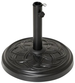 Napernyőtalp kerek Ø 40 cm fekete