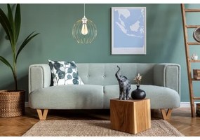 Csillár zsinóron MATT 1xE27/60W/230V fehér/arany