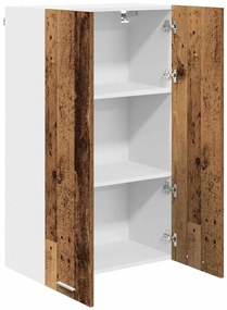 Függő szekrény polcokkal Riga Öreg fa 60 x 31 x 100 cm Faanyag