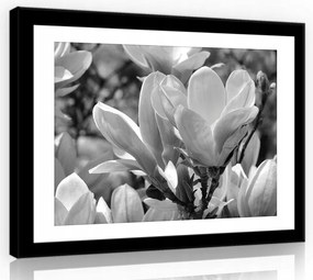 Vászonkép virágok levelek 100x75