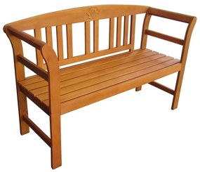 Barna tömörfa kerti pad San Jose – Garden Pleasure