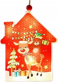 Led házikó medál 11,5cm 2700K Karácsonyi Lvt