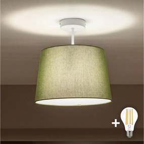 Brilagi - LED felületre szerelhető csillár CERIA 1xE27/60W/230V átm. 30 cm fehér/zöld