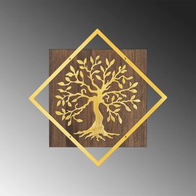 Fa fali dekoráció, Tree v2 - Arany
