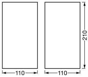 Ledvance - LED Dimmelhető fali lámpa SMART+ WOOD LED/12W/230V Wi-Fi