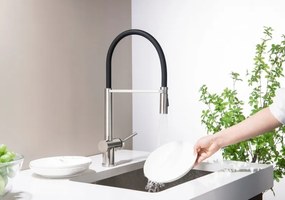 Konyhai Csaptelep Kivehető Flexibilis Kifolyócsővel