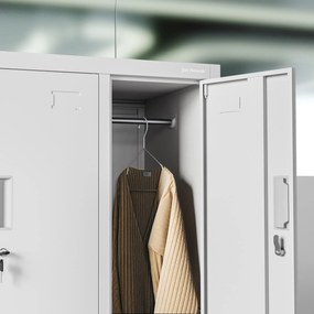 BHP munkaruhaszekrény szürke: BARTEK 2 Plus