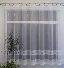 Mg Függöny 33325 Fehér 300x160cm Szegélyezett Kész Bt M