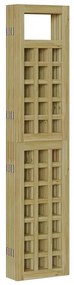 Kültéri adatvédelmi képernyő Kézi 5 pcs Barna 200 x 180 cm