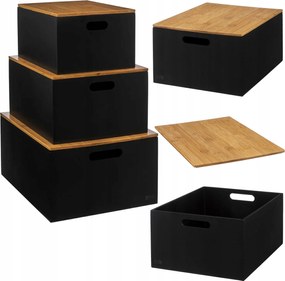 Tároló Doboz Rendszerező Fedél Tároló Doboz Zárható Szett