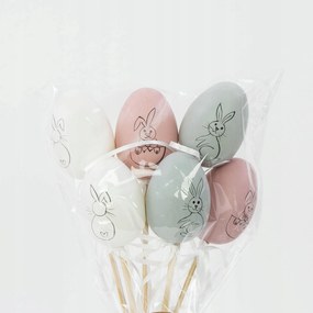 6db húsvéti tojás Homok kosár Pikk-pakk tojás húsvéti tojás