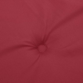 bordó oxford szövet kerti padpárna 180 x 50 x 3 cm