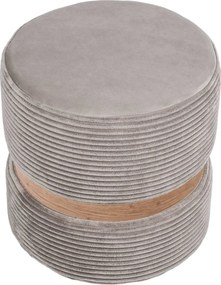 Ring puff - tölgy gyűrű - L46 - barna bársony R