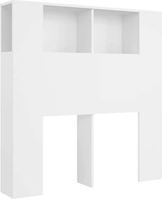 vidaXL fehér fejtámlás szekrény 100 x 18,5 x 102,5 cm