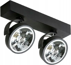 Azzardo AZ1368 Jerry 2 12V fekete spotlámpa