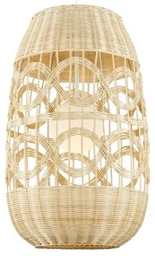 Csillár zsinóron ARONA 1xG9/9W/230V átm. 40 cm rattan