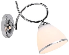 Brilagi - Fali lámpa FRED 1xE27/60W/230V fényes króm