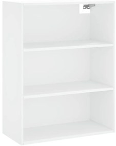 fehér szerelt fa magasszekrény 69,5 x 34 x 180 cm