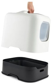 Fehér macskatoalett 40x51 cm Biala – Rotho