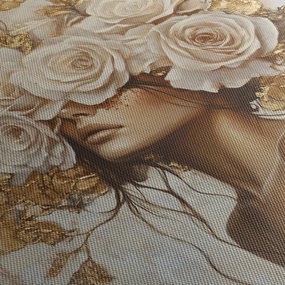 Kép - Lány rózsákkal (70x50 cm)