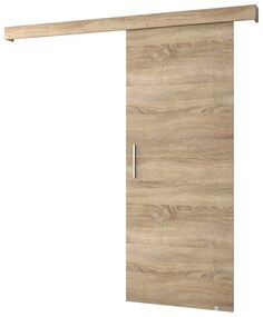 Tolóajtó 90 cm Sharlene I (szonoma tölgy + szonoma tölgy + ezüst). 1043621