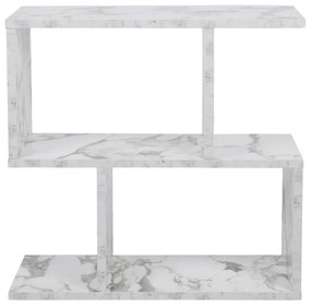 Kis asztal Life - Fehér, Marble