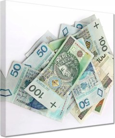 Vászonkép 60x60 Pénz