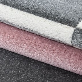 Rózsaszín-szürke szőnyeg 120x170 cm Hawaii – Ayyildiz Carpets