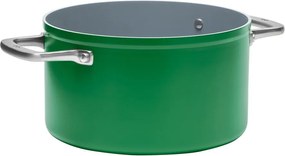 Indukciós tűzhelyhez alkalmas edény fedővel-kerámia felülettel 5,5 l Meda 3.0 – FABINI