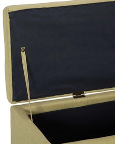 zöld poliészter pad tárolórekesszel 116 cm