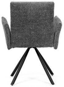 Étkezőszék szett visszahúzható mechanizmussalDCH-W1117 GREY2, 2 db