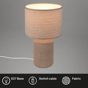 Brilo - INO asztali lámpa 1xE14/10W/230V, fehér