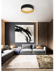 Top Light - LED Dimmelhető mennyezeti lámpa LED/24W/230V+remote irányítás fekete