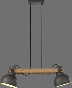 Paul Neuhaus loft függeszték cup 2.0 fekete fa pln15742-18