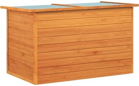 vidaXL kerti fa tárolóláda 126 x 72 x 72 cm