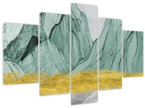 Kép - Smaragdhegység N⁰1 (150x105 cm)