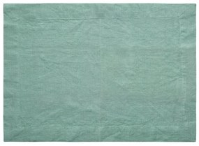 Tengerzöld lenvászon terítő 35 x 50 cm - Gaya Ambiente (596446)