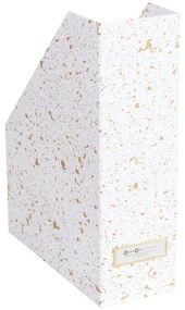 Estelle aranyszínű-fehér irattartó - Bigso Box of Sweden