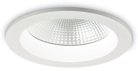 IDEAL LUX BASIC beépíthető lámpa, 4000K természetes fehér, 3150 lm, 30W, beépített LED, 193380