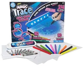 Magic Trace Stúdió ragyogó rajzolás UV lámpával (210087)