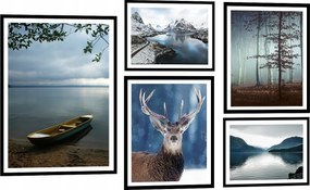 KP081 XXL Szett 5db-os Festmények Maguk Nagy keret nélkül K