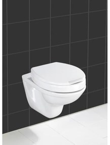 WENKO 21905100-SECURA WC-ülőke 37x44 cm fehér/szürke