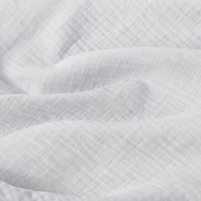 Goldea muszlin párnahuzat - világosszürke 40 x 40 cm