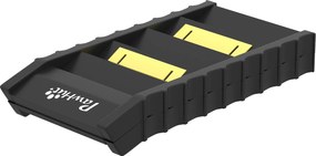 PawHut összecsukható kutyarámpa, 154 cm, autó- és magas ágyrámpa, 10 csúszásmentes lépcső, 68 kg teherbírás, fekete | Aosom